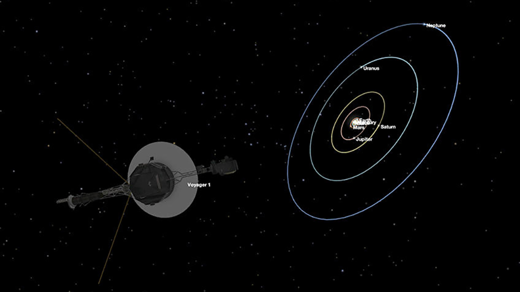 Вот уже 40 лет как «Вояджер 1» летит где-то в космосе